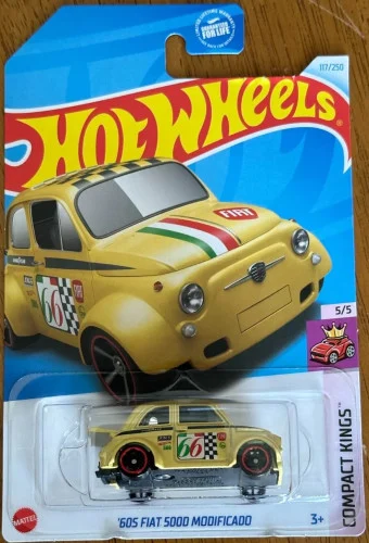 ´60s Fiat 500D Modificado - Yellow